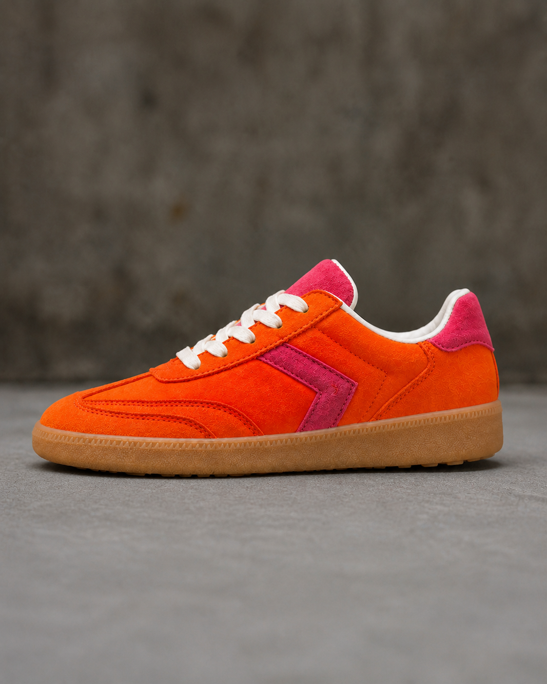 The Recess in Tangerine Pop - side profile