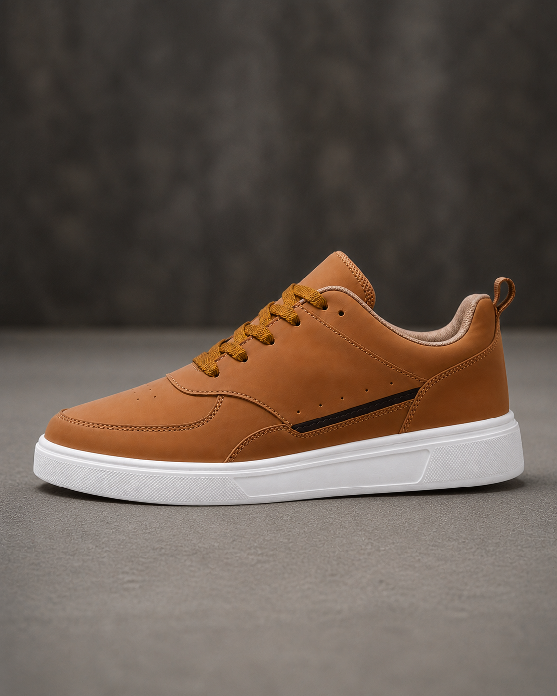 The Staple in Tan - side profile